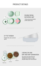 Load image into Gallery viewer, Pet Double Bowls ,Water Feeder With Auto Water Dispenser