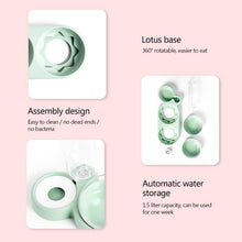 Load image into Gallery viewer, Pet Double Bowls ,Water Feeder With Auto Water Dispenser