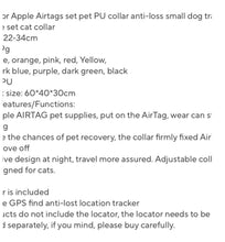 Load image into Gallery viewer, Apple Air tag Cat Collar
