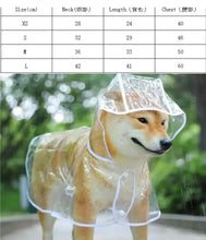 Load image into Gallery viewer, Pet Dog Raincoat
