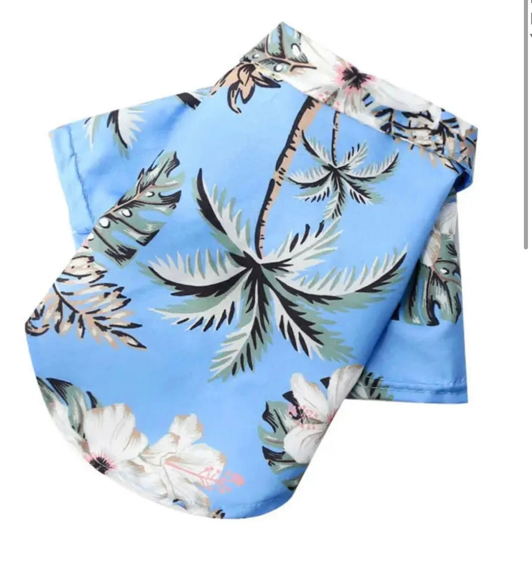 Hawaii Beach Style Pet Shirts