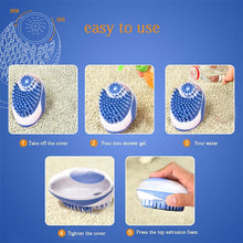 Load image into Gallery viewer, Silicone Dog Bath Brush

