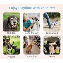 Load image into Gallery viewer, New Black Pet Stroller Cat Dog Cage 3 Wheels Stroller Travel Folding Carrier
