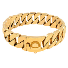 Load image into Gallery viewer, Metal Dog Cuban Chain Strong Stainless Steel Collar
