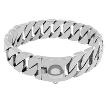 Load image into Gallery viewer, Metal Dog Cuban Chain Strong Stainless Steel Collar
