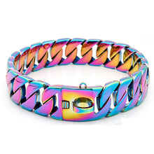 Load image into Gallery viewer, Metal Dog Cuban Chain Strong Stainless Steel Collar

